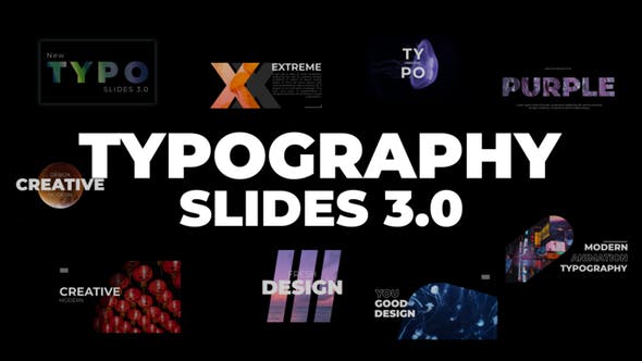 Typography Slides 3.0 | Premiere Pro - 36308272 Videohive Download