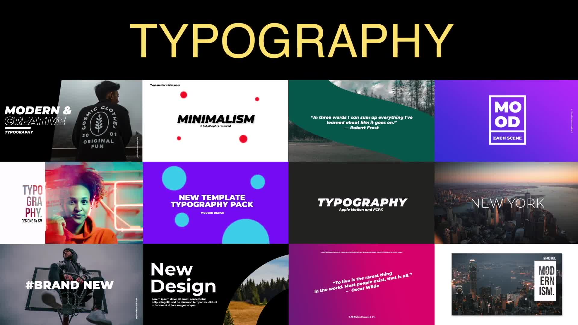 Typography Slides | After Effects Videohive 35162961 After Effects Image 1