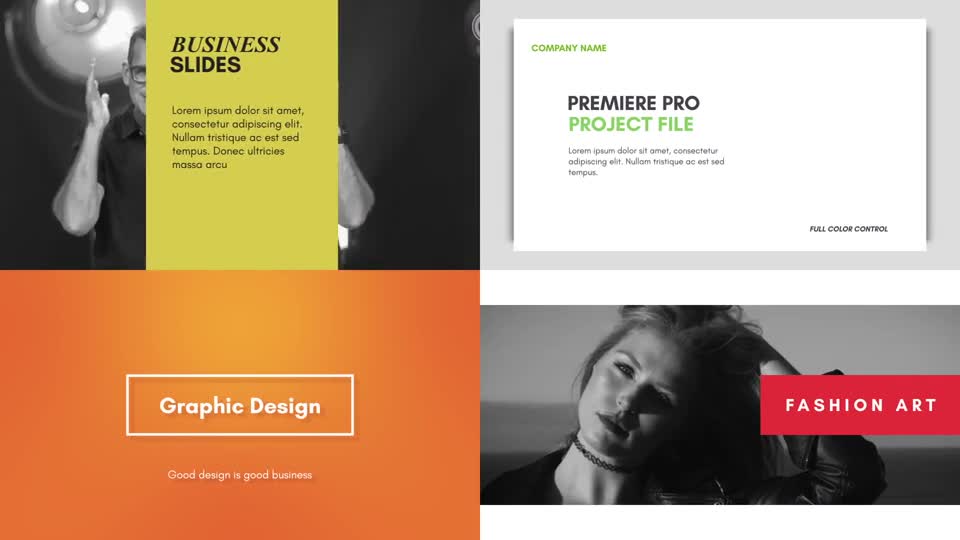 Typography Slides for Premiere Pro | Essential Graphics Videohive 22500965 Premiere Pro Image 1