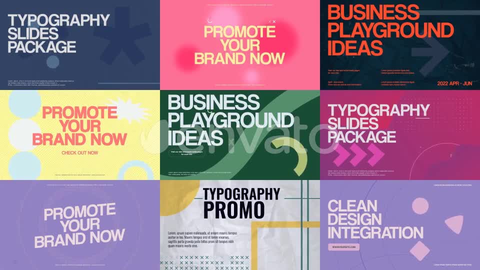 Typography Slides Pack Videohive 37122117 After Effects Image 1