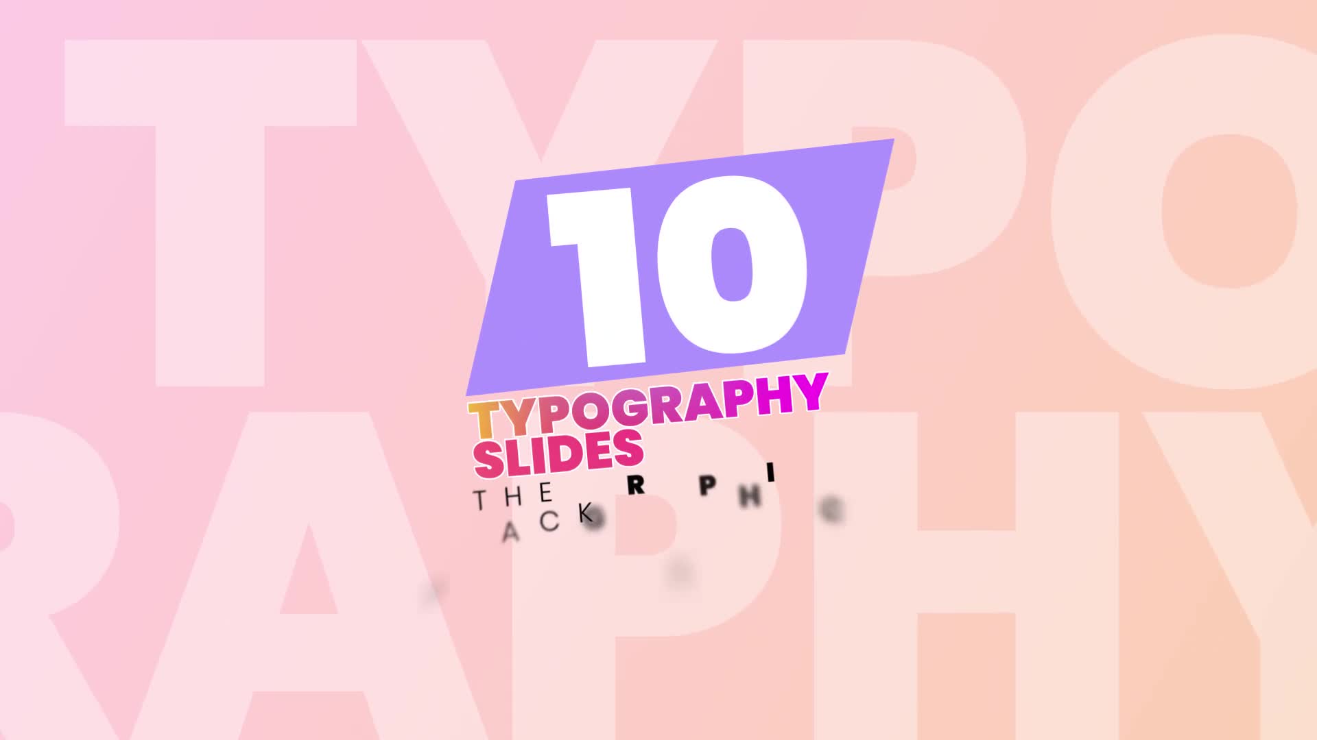 Typography Slides Pack Videohive 37966265 After Effects Image 1