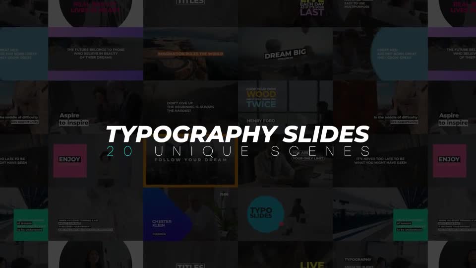 Typography Slides Videohive 35818341 After Effects Image 2