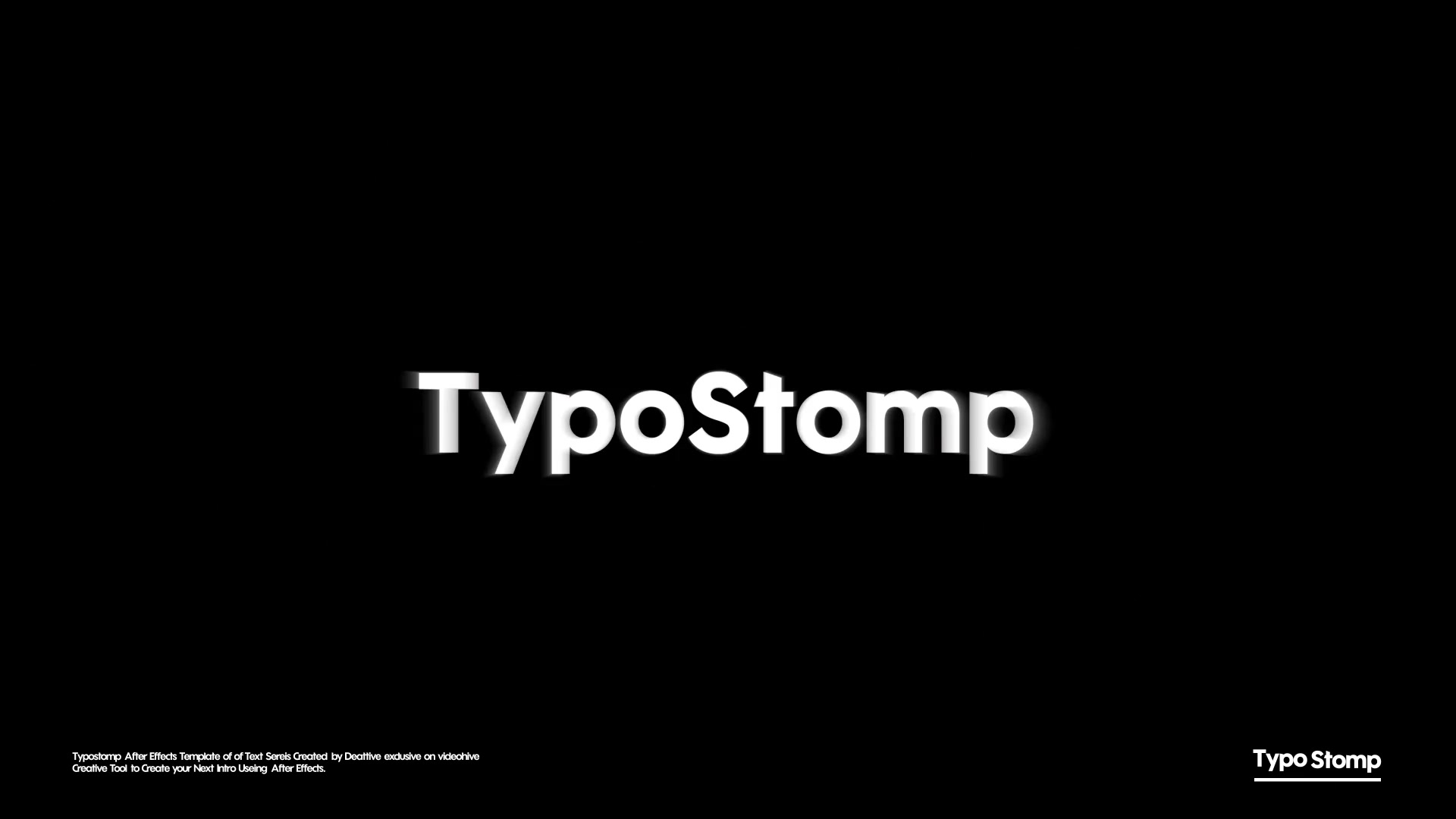 Typography Stomp Videohive 29916992 After Effects Image 7