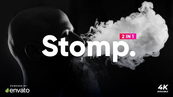 Typography Stomp Intro - 23758890 Videohive Download