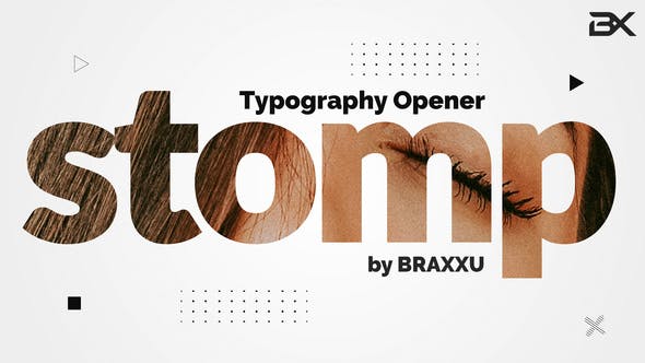 Typography Stomp Opener - 23777352 Videohive Download