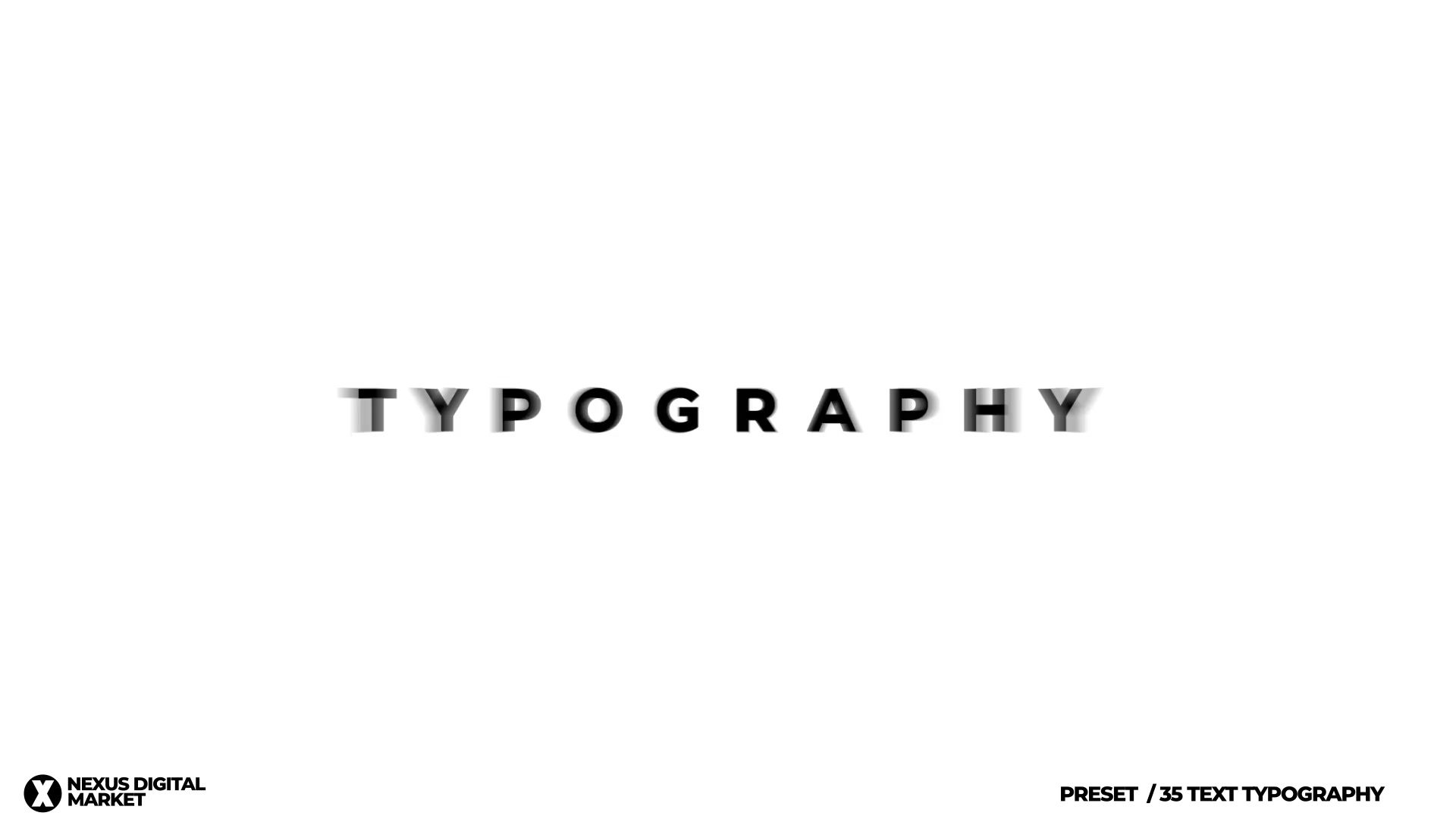Typography Text & Preset Videohive 29535277 After Effects Image 5