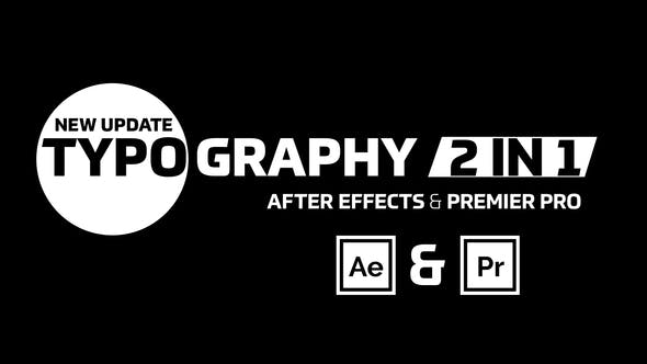 Typography Text & Preset - 29535277 Download Videohive