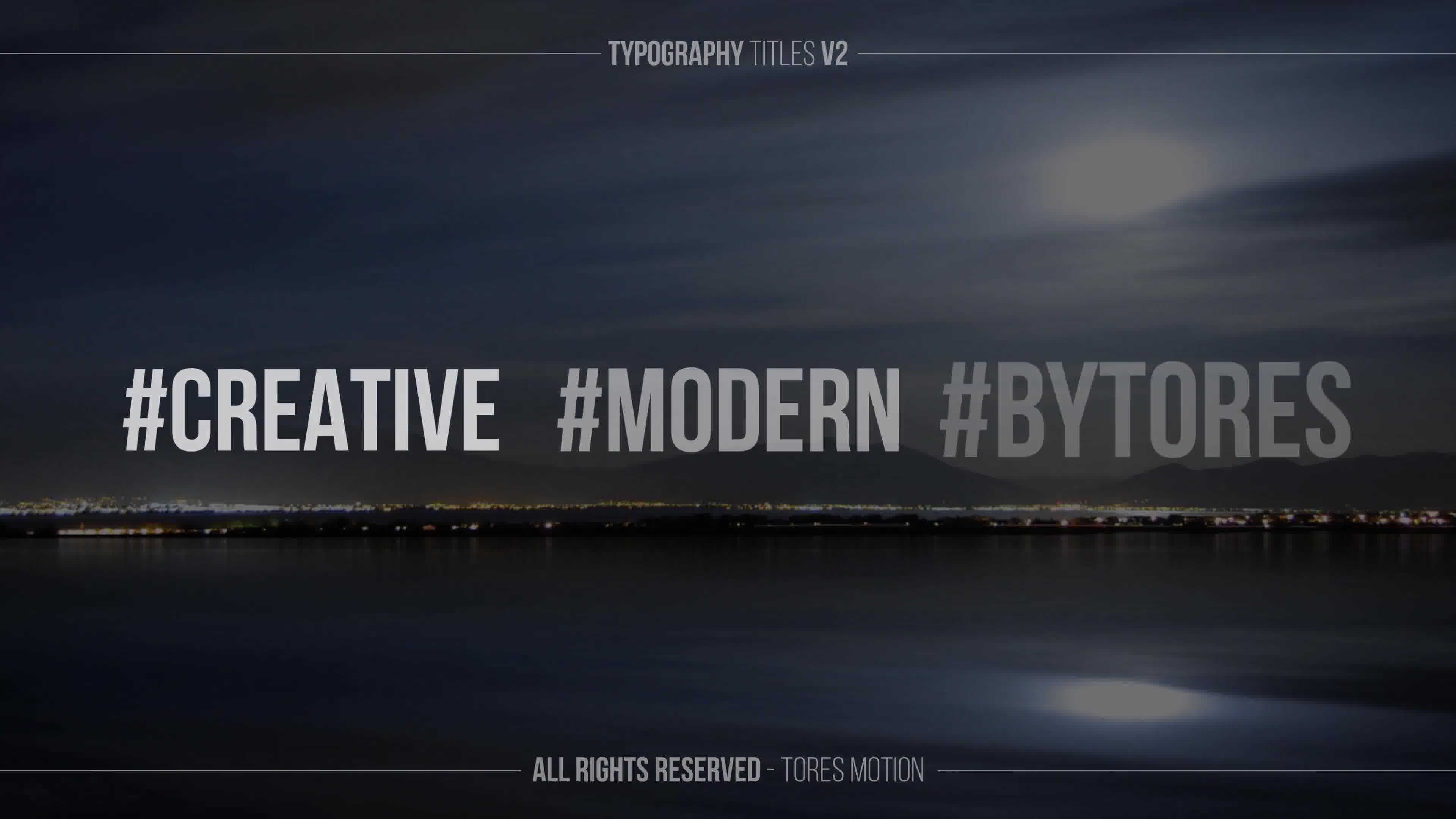 Typography Text Titles V2 \ After Effects Videohive 34463577 After Effects Image 10