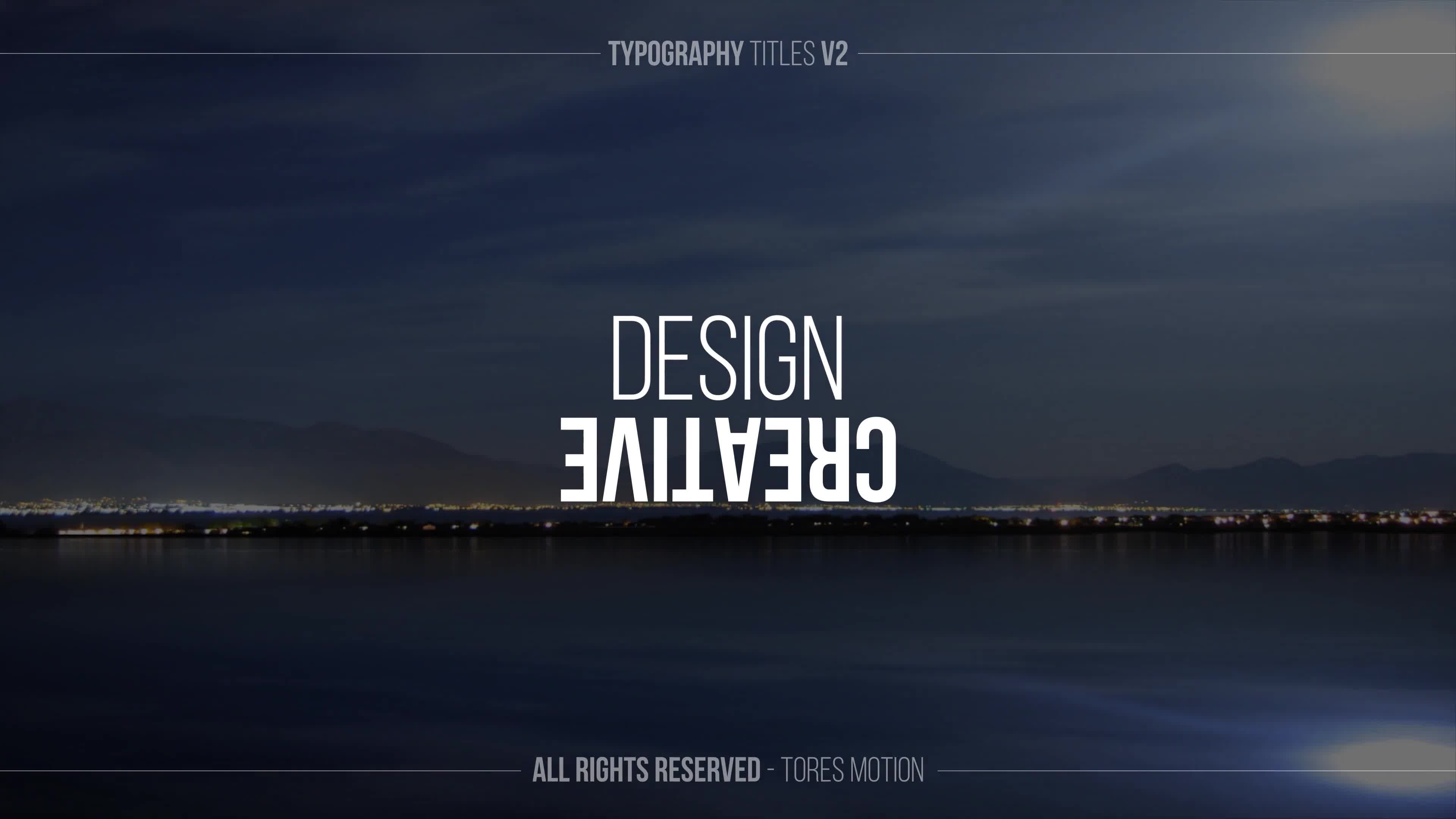 Typography Text Titles V2 \ After Effects Videohive 34463577 After Effects Image 6