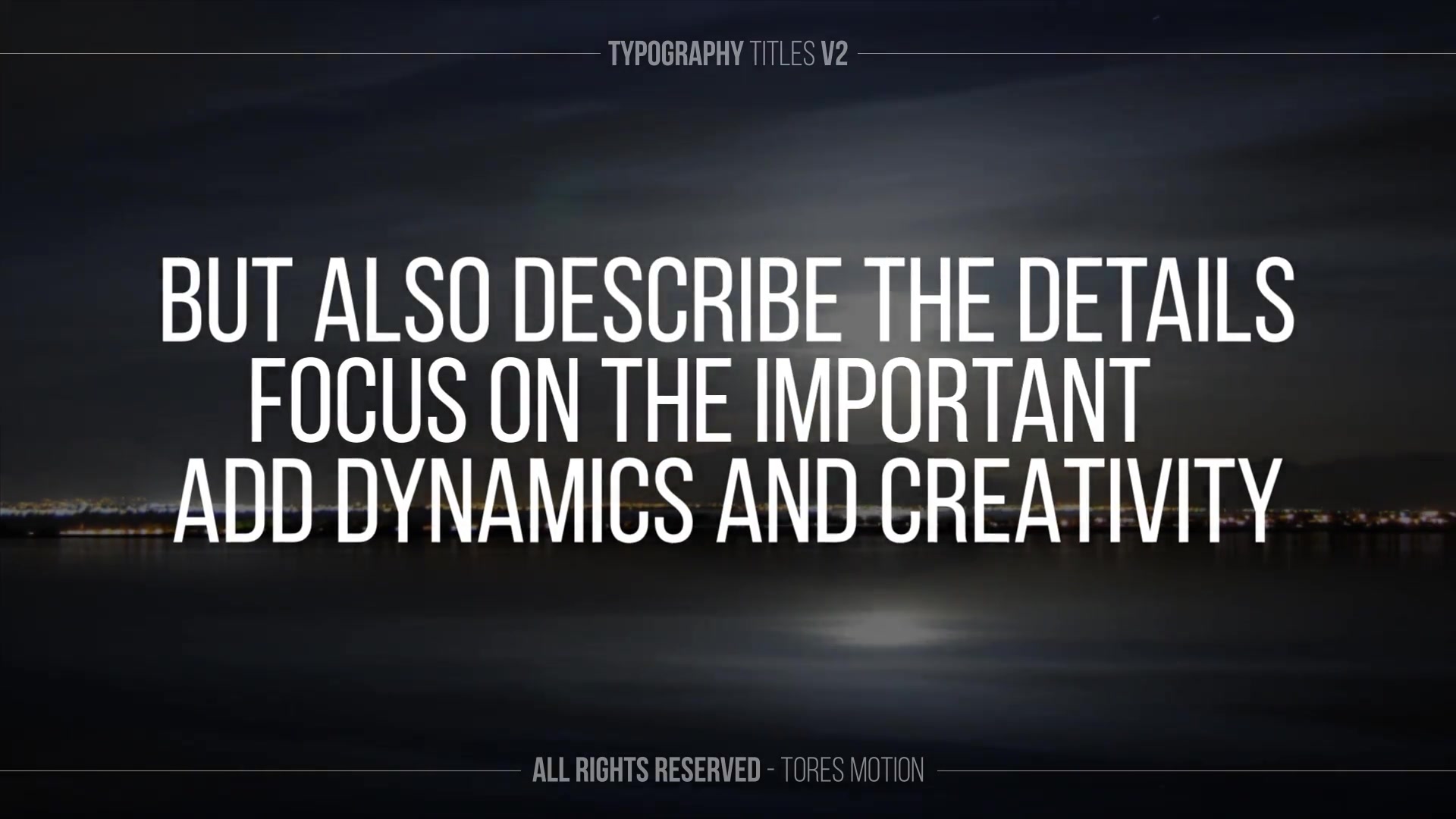 Typography Text Titles V2 \ FCPX Videohive 34486729 Apple Motion Image 8