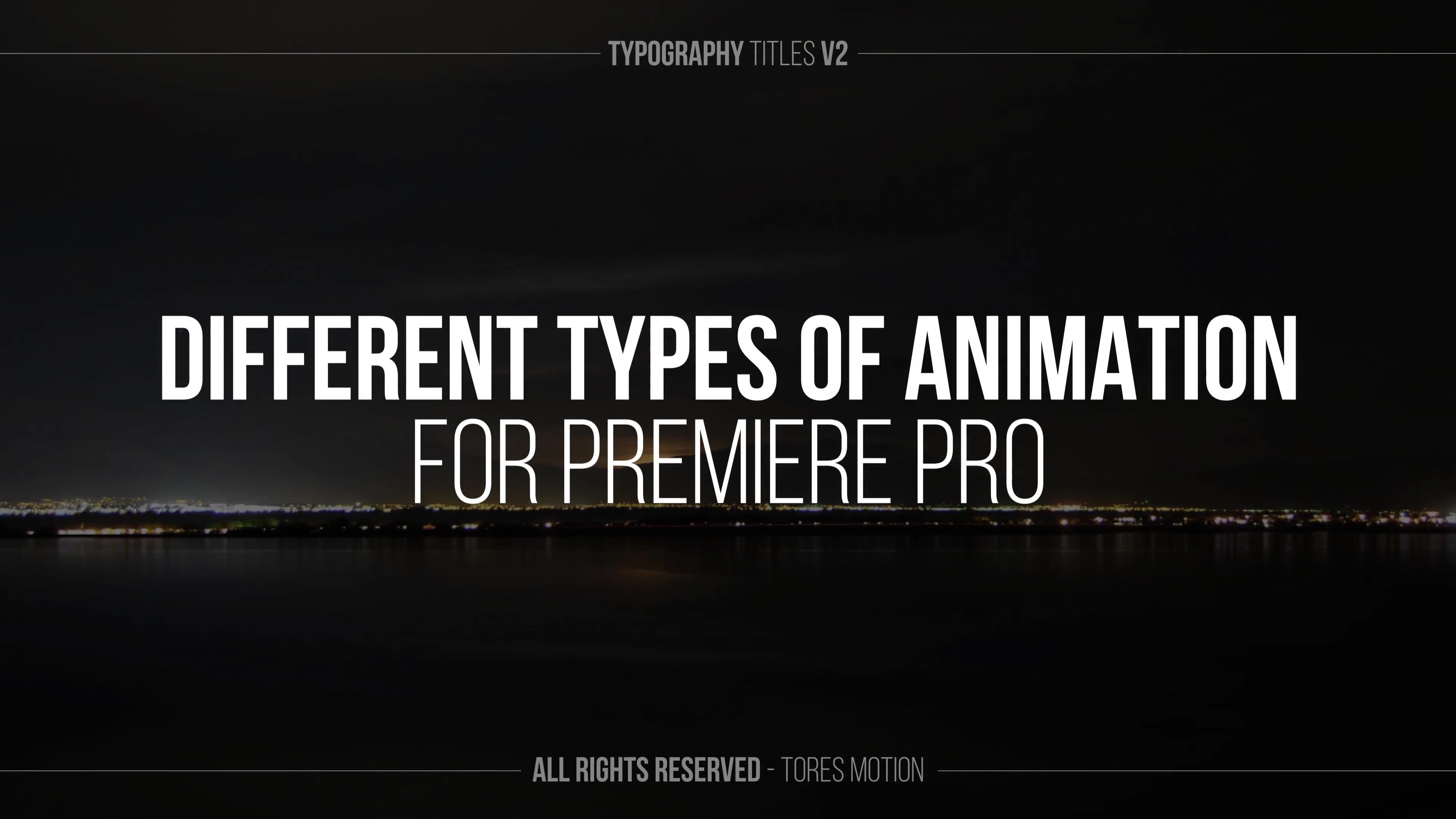 Typography Text Titles V2 \ Premiere Pro Videohive 34487154 Premiere Pro Image 4