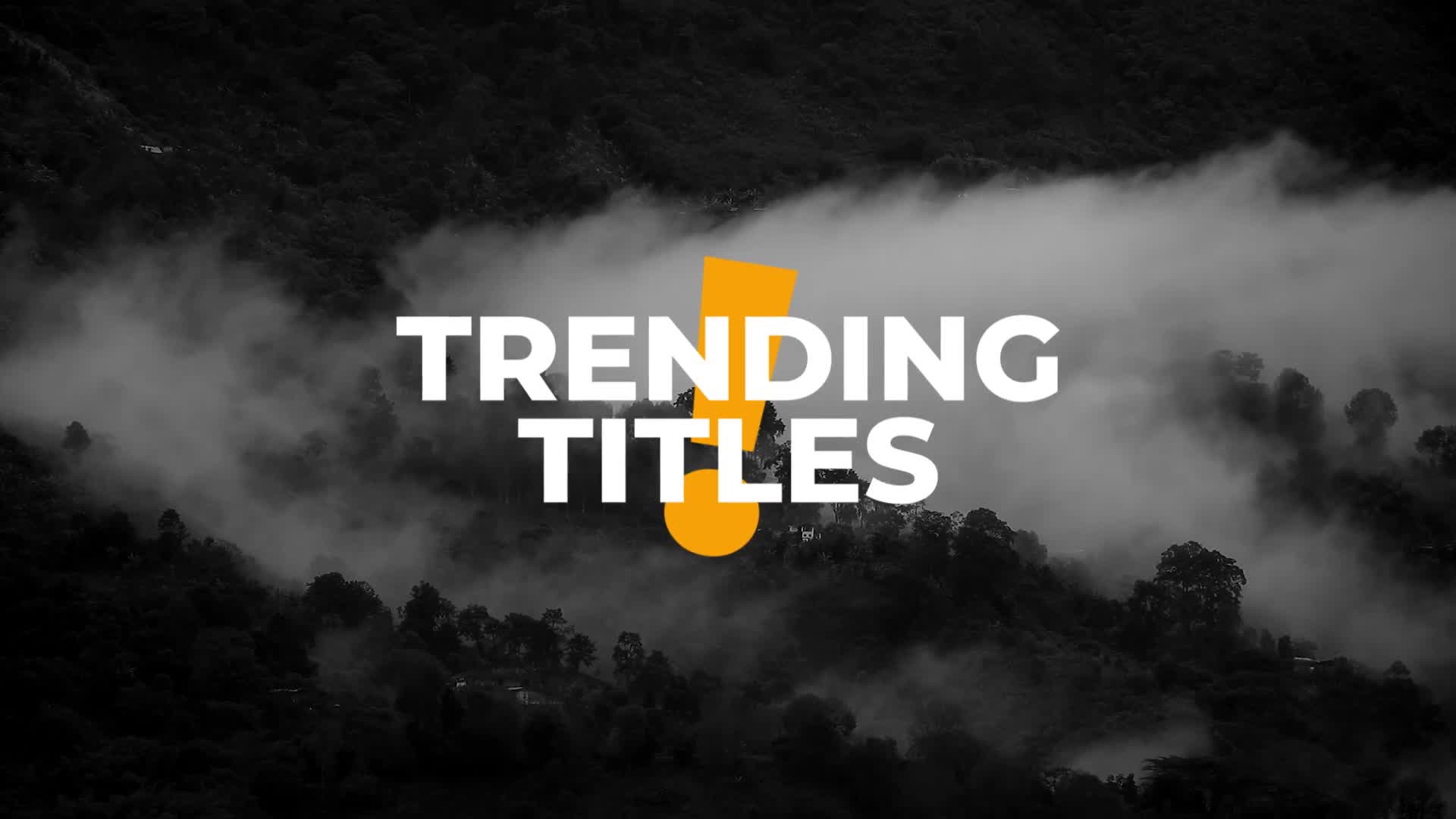 Typography Titles 2.0 | AE Videohive 36821016 After Effects Image 2