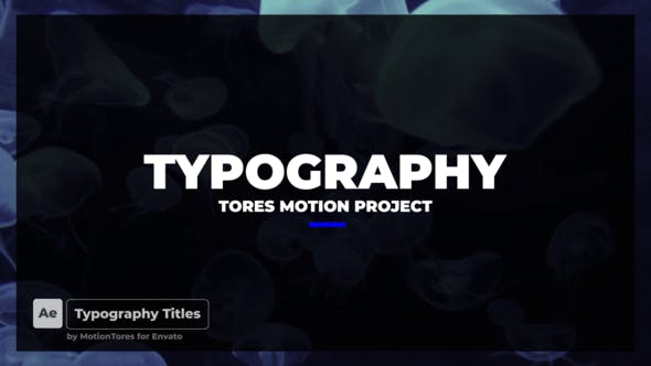 Typography Titles \ After Effects - 30621008 Download Videohive