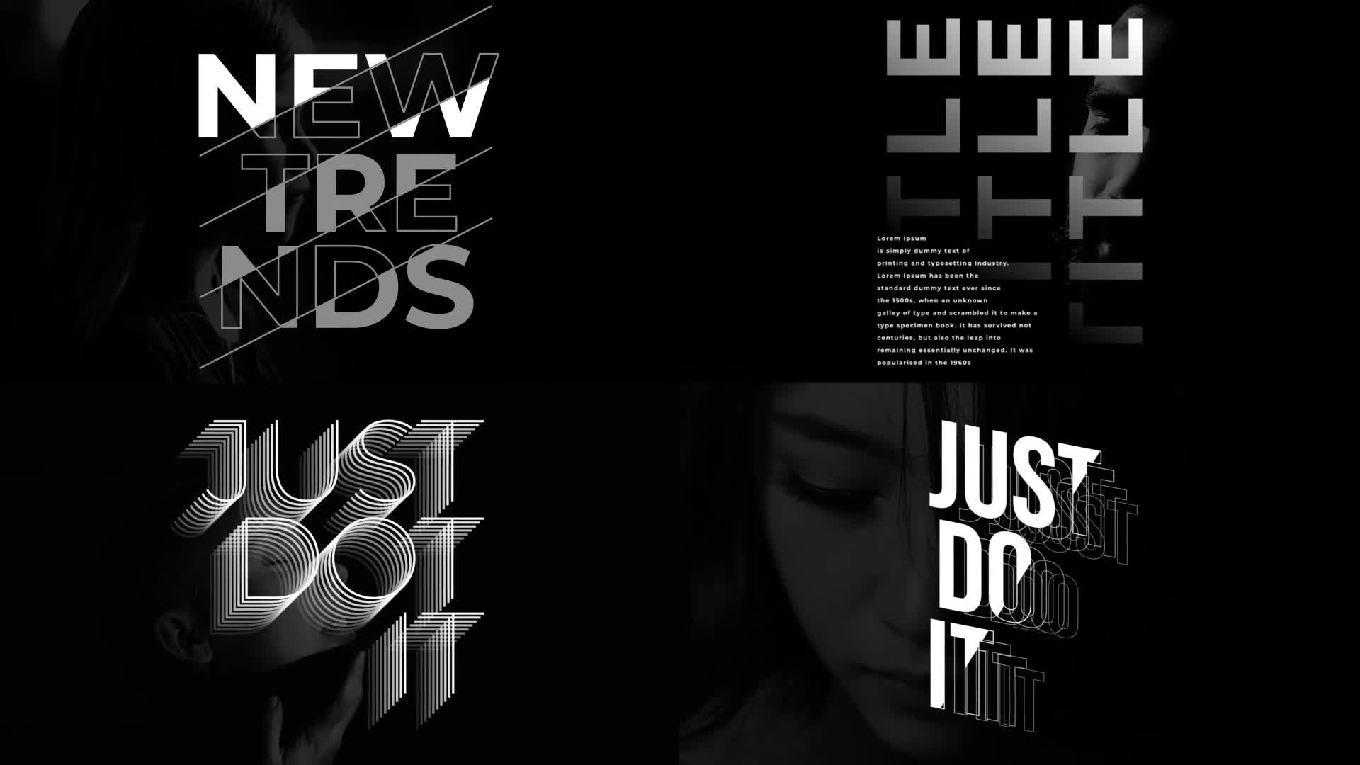 Typography Titles | After Effects Videohive 37481453 After Effects Image 1