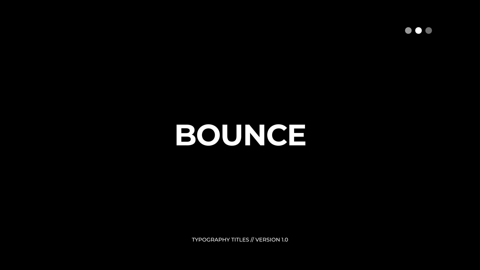 Typography Titles | FCP Videohive 42947289 Apple Motion Image 6