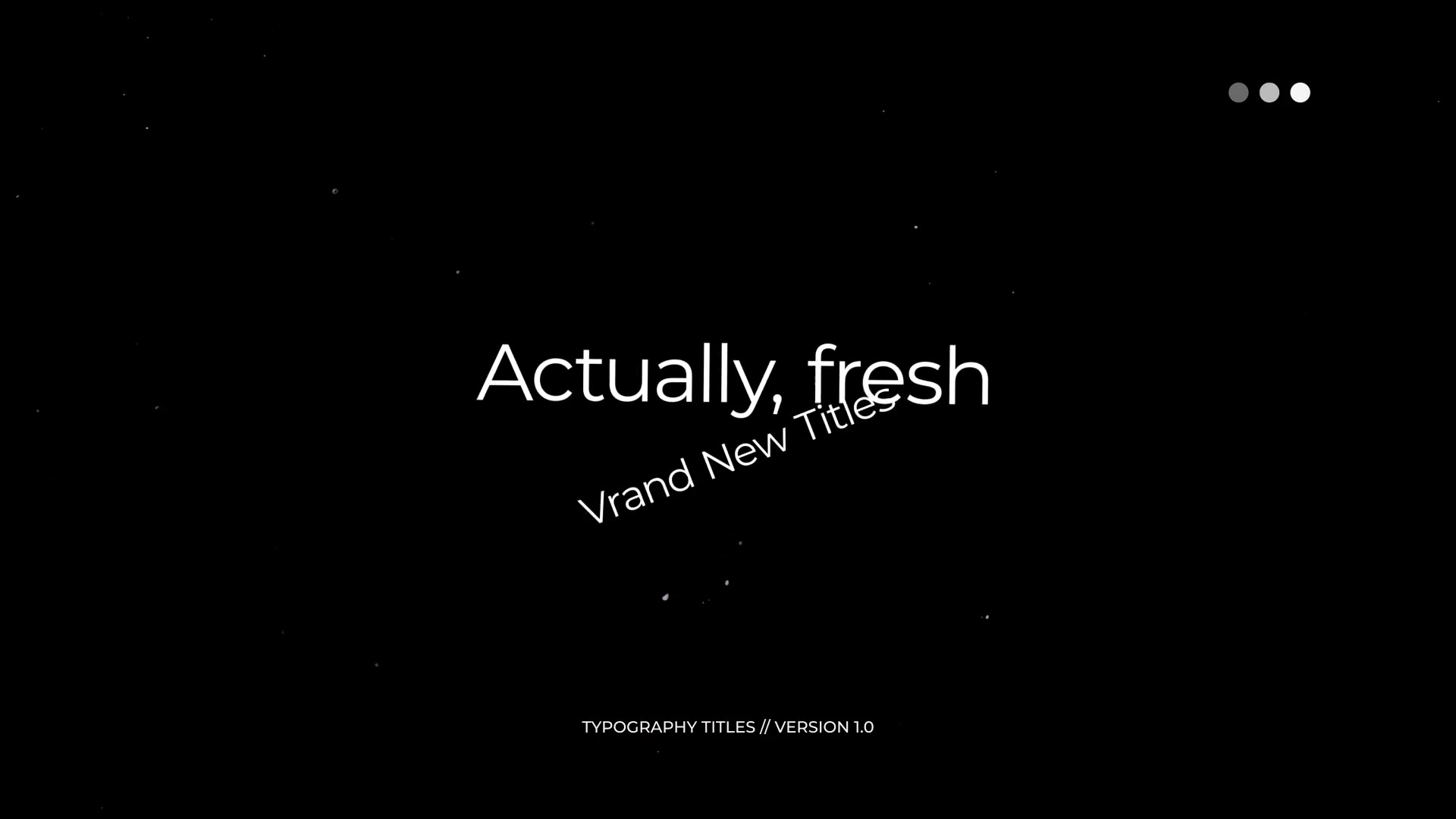 Typography Titles | FCP Videohive 42947289 Apple Motion Image 9