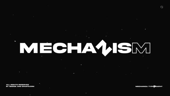 Typography Titles Mechanism | FCPX & Apple Motion - Videohive Download 34797902