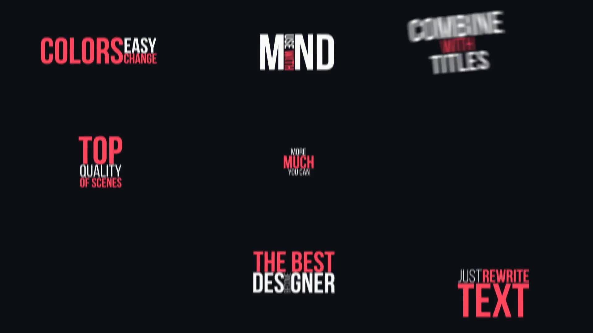 Typography Titles Pack - Download Videohive 17390905