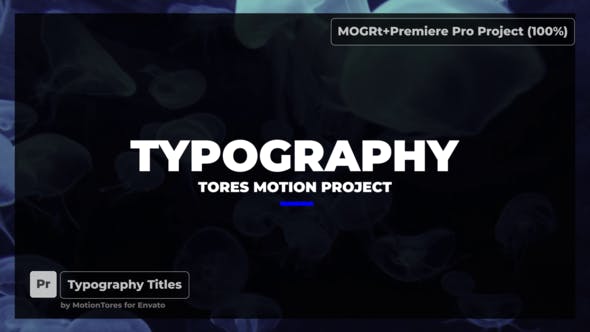 Typography Titles \ Premiere Pro - 32346003 Videohive Download