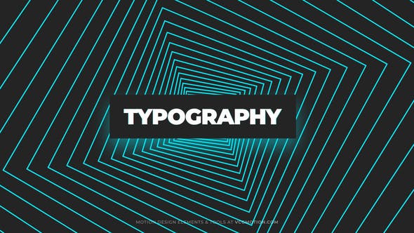 Typography Transitions - 37576010 Videohive Download