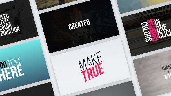 Typography Vol.1 - Download Videohive 21745449