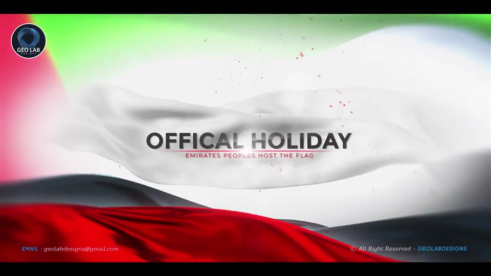 UAE Flag Day l Memorial Day l National Day l Independence Day Videohive 34437335 After Effects Image 9
