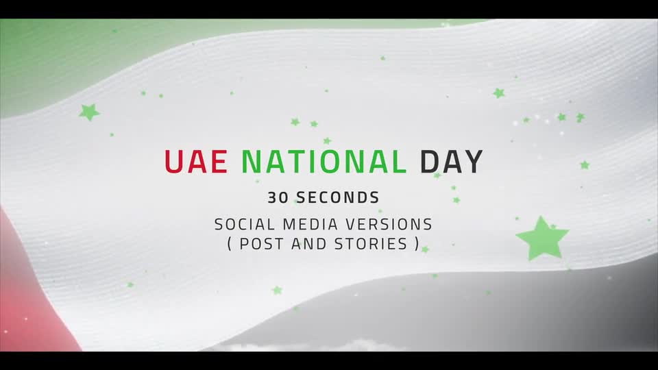 UAE National Day l Memorial Day l National Day l Independence Day Videohive 34636006 After Effects Image 1