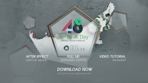 UAE National Day Template l National Day Celebrations - Download Videohive 25196663