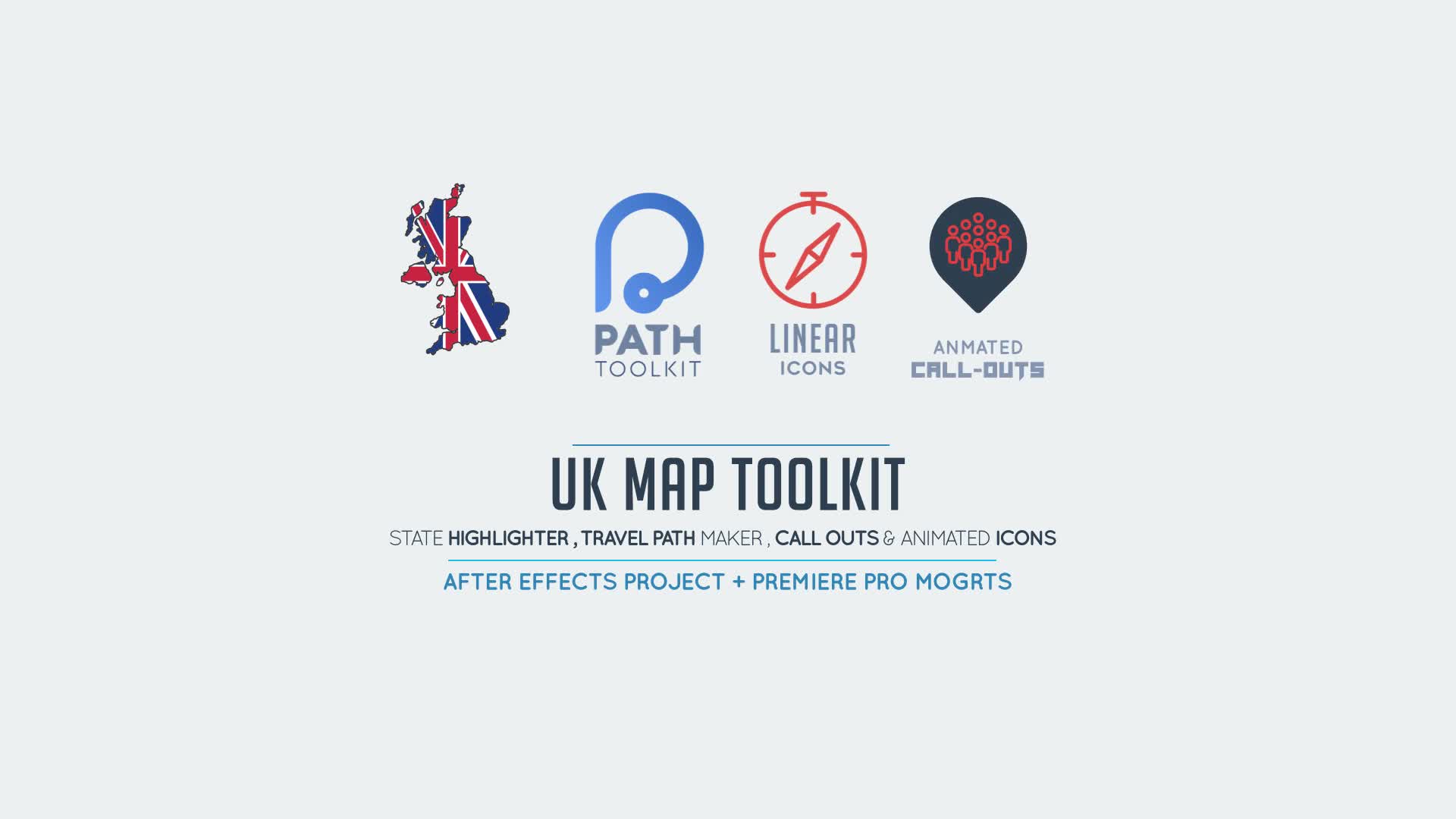 UK Map Toolkit Videohive 26929890 After Effects Image 1