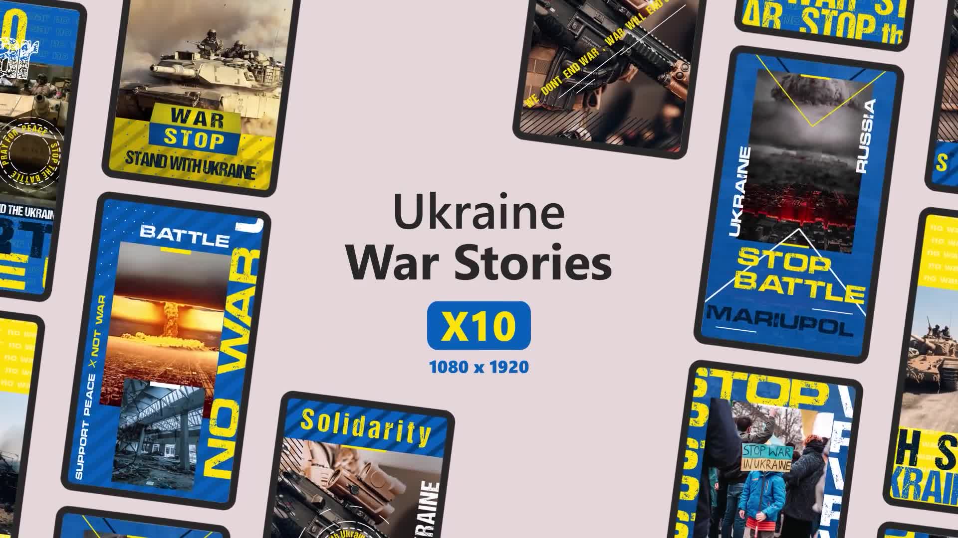 Ukraine War Stories Videohive 36525780 After Effects Image 1