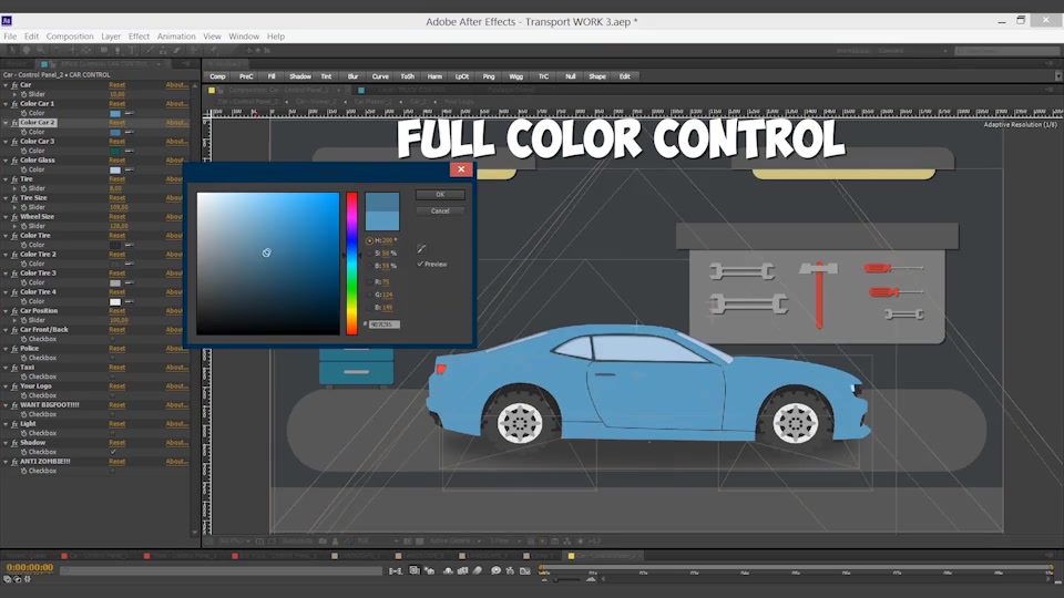 Ultimate Animated Car Kit Videohive 17090571 After Effects Image 5