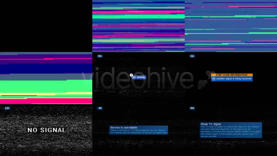 Ultimate Bad TV Signal Pack - Download Videohive 4931439