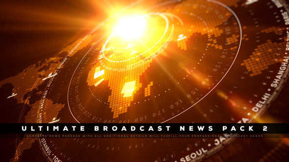 Ultimate Broadcast News Pack 2 - Download Videohive 11886568