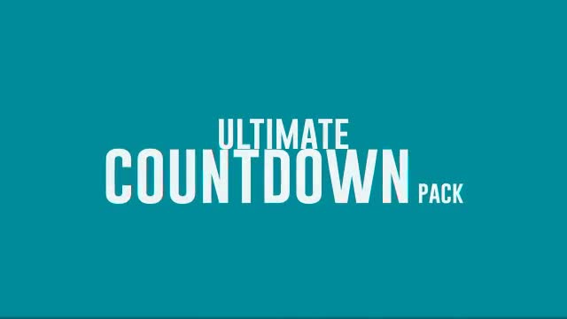 Ultimate Countdown Pack Videohive 8322180 After Effects Image 1