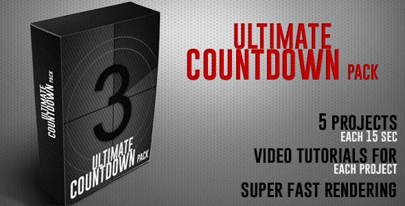Ultimate Countdown Pack - Videohive 8322180 Download