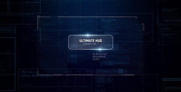 Ultimate HUD Library vol. 1/ Dron Ui Future Space Package/ Cyber Space Screens/ Circles/ Line/ Grid - Videohive 19208879 Download