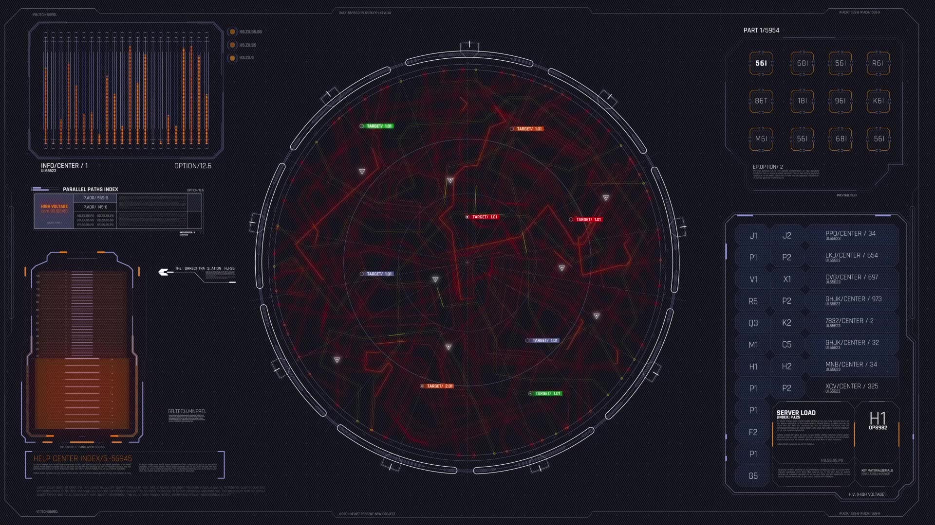 Ultimate HUD Library vol. 2/ Digital Transitions/ Dron Interface/ Sci fi and Technology/ Line/ Point Videohive 19434367 After Effects Image 2