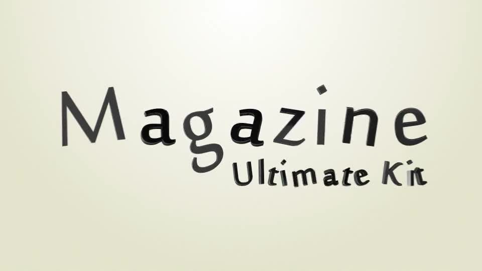 Ultimate Magazine Kit 4K - Download Videohive 19817206