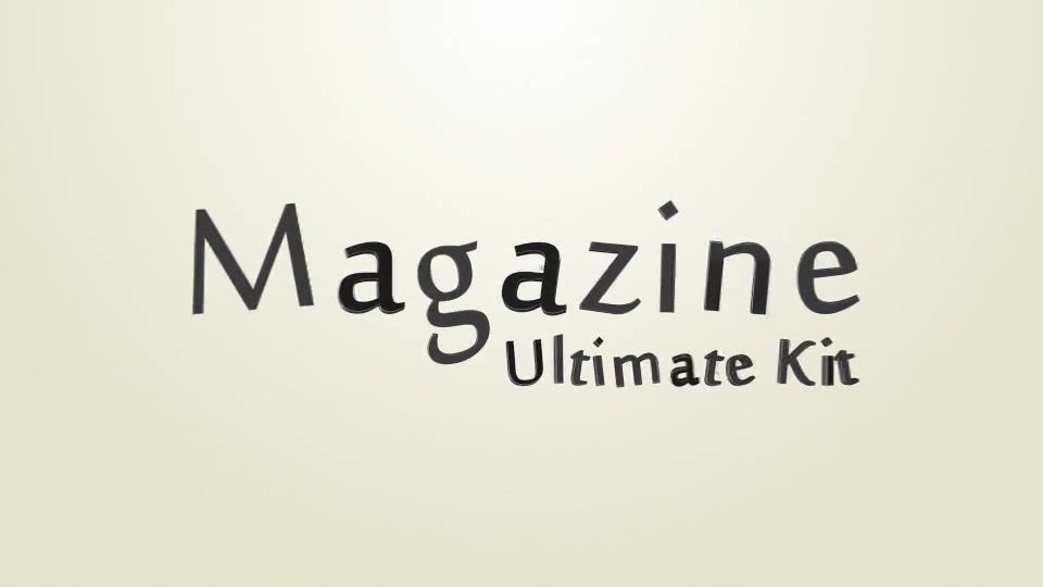 Ultimate Magazine Kit 4K - Download Videohive 19817206