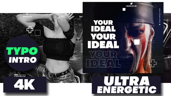 Ultra Energetic intro - 28663243 Videohive Download