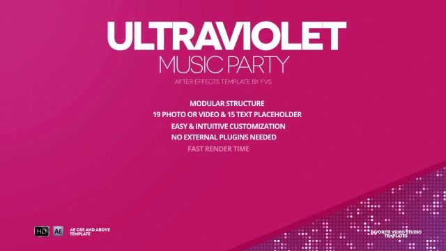 Ultraviolet Music Party - Download Videohive 20846950