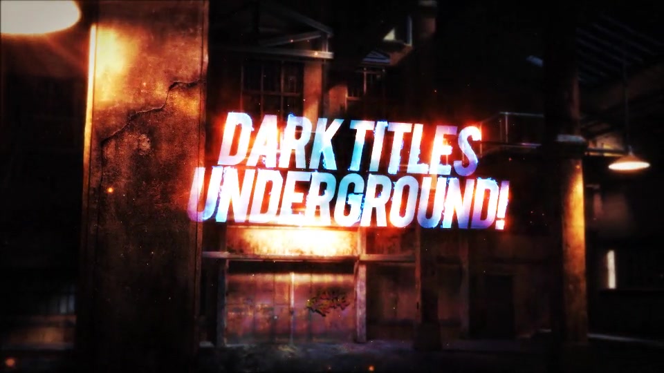 Underground Titles Videohive 29455331 Premiere Pro Image 3