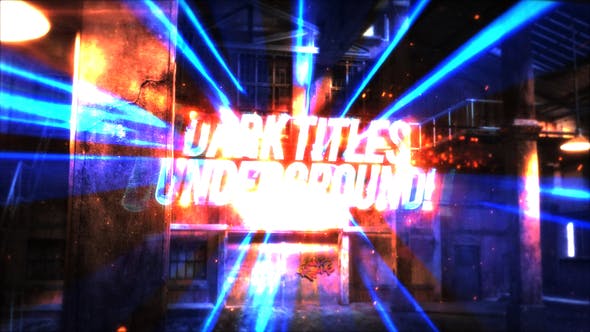 Underground Titles - Download 29455331 Videohive