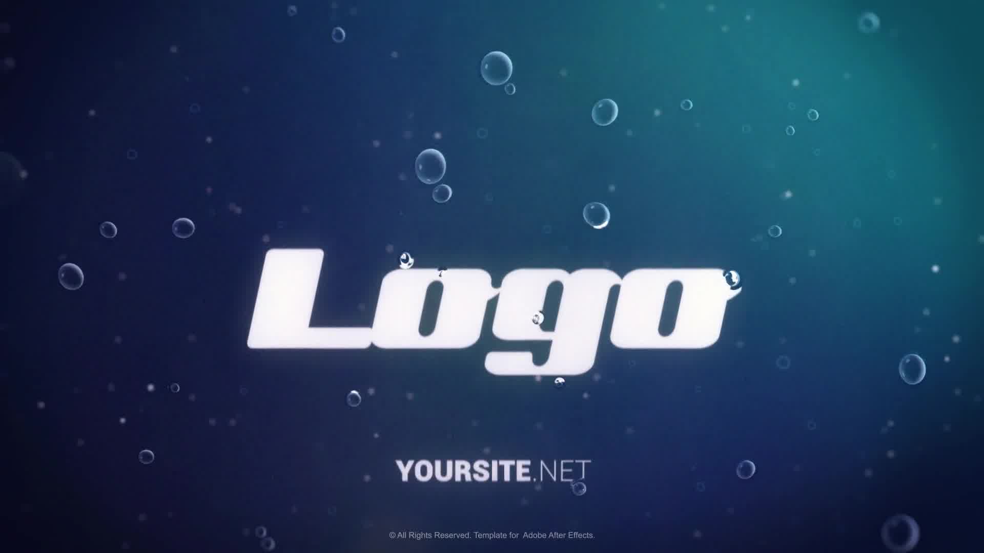 Underwater Logo Videohive 25970231 After Effects Image 8