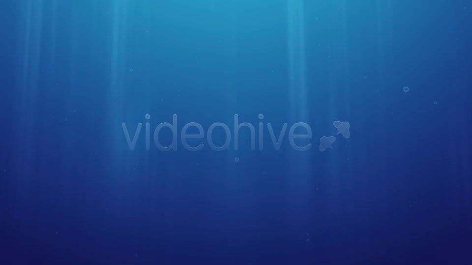 Underwater Logo Reveal and Dispersion - Download Videohive 1990857