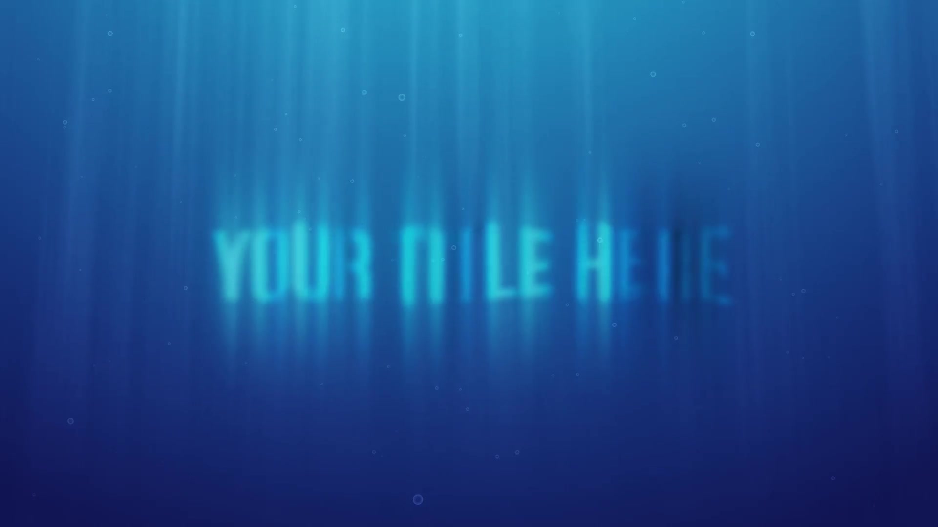 Underwater Title Reveal Videohive 23586191 Premiere Pro Image 2