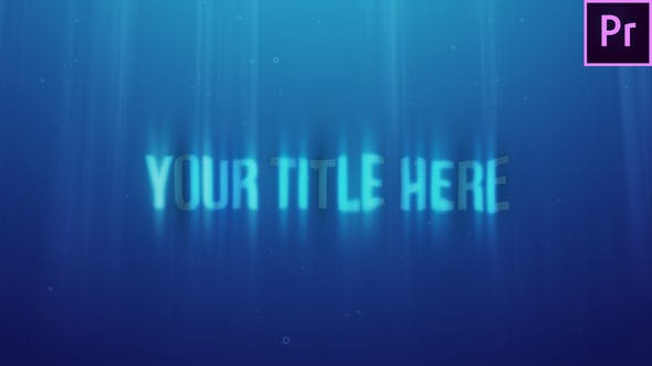 Underwater Title Reveal - Download Videohive 23586191