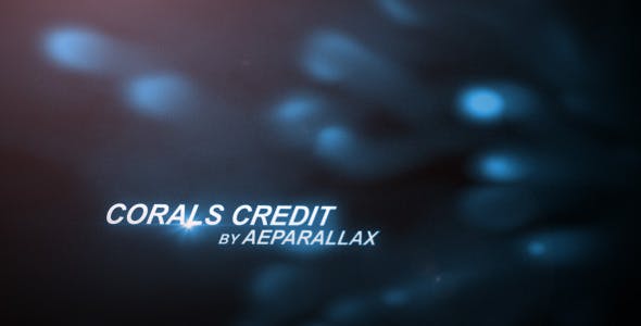 Underwater Title Sequence Abstract Corals - Download Videohive 2490791