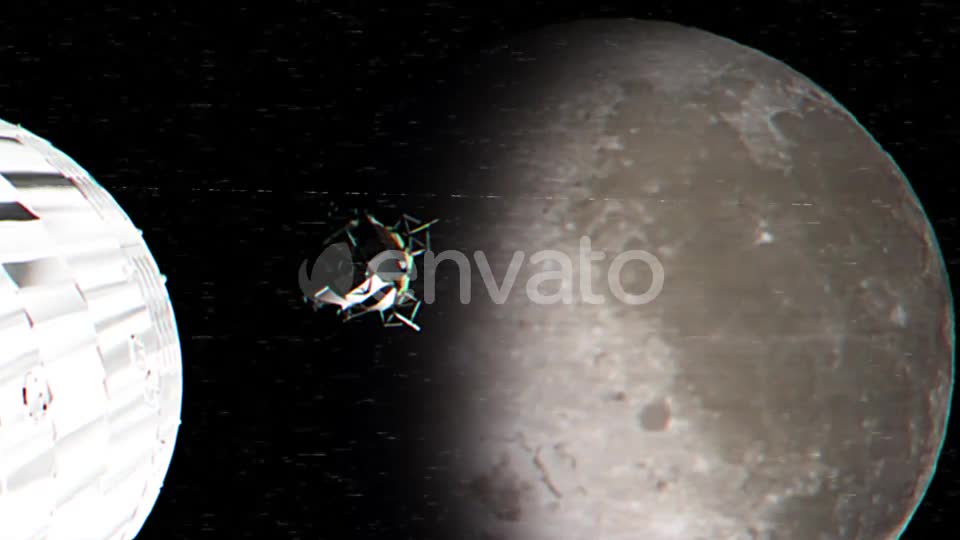 Undocking of the Lunar Module in Orbit - Download Videohive 21711695