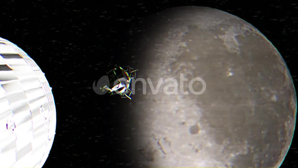 Undocking of the Lunar Module in Orbit - Download Videohive 21711695